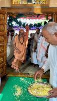 HH Swamiji's visit to Shri Mathada Vinayaka Devasthan, Salemane, Neerkanta, Shirali (16 Feb 2025)